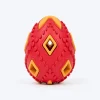 HUFT Chewtastic Eggs-Tra Chew Toy For Dog - Red & Yellow