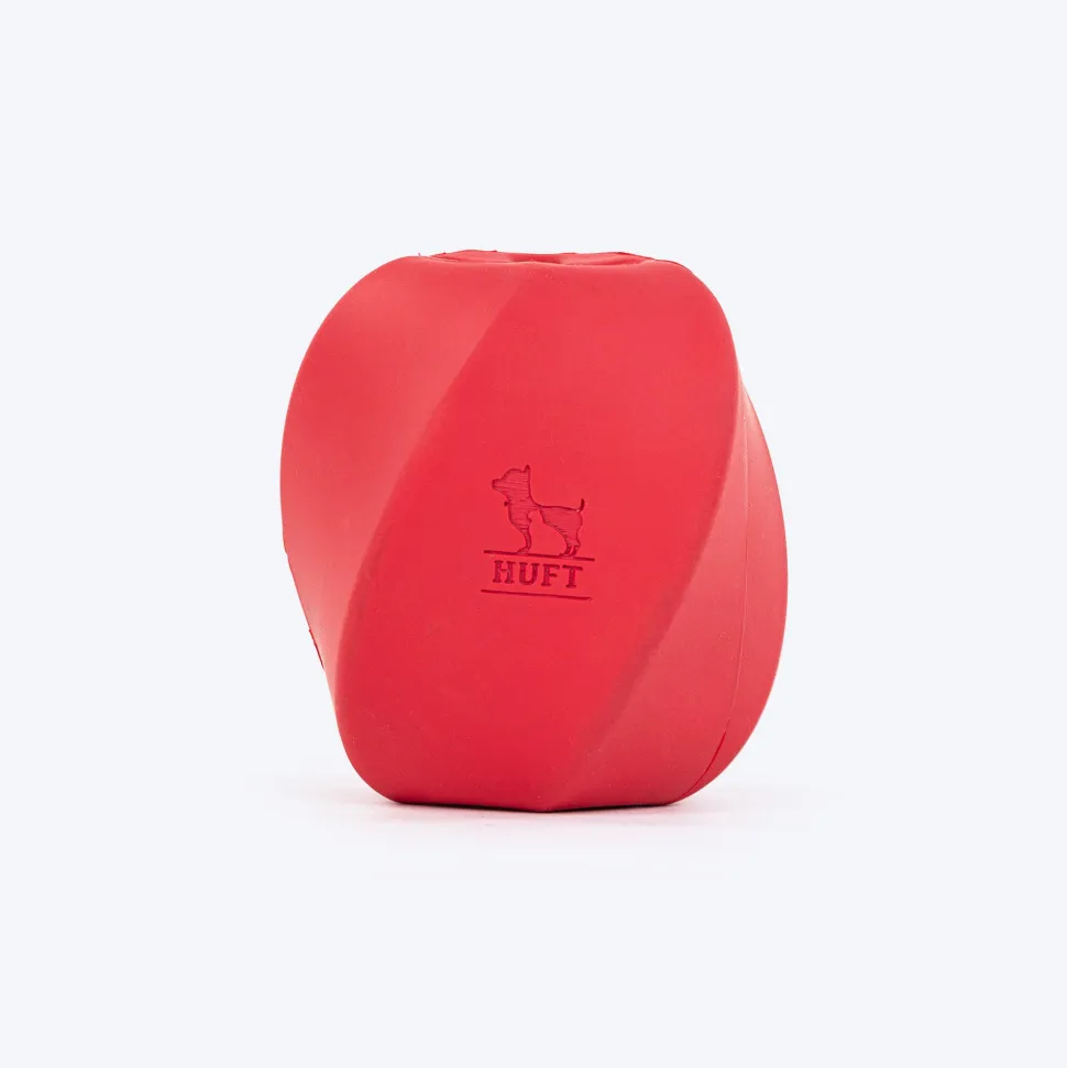 HUFT Chewtastic Treat Tumbler Chew Toy For Dog - Red