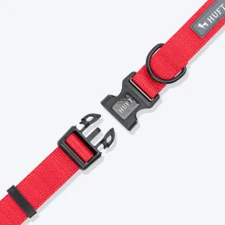 HUFT Classic Collar For Dog - Cherry Red