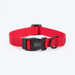 HUFT Classic Collar For Dog - Cherry Red