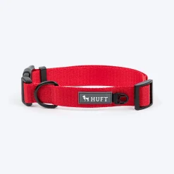 HUFT Classic Collar For Dog - Cherry Red