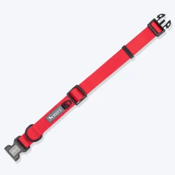 HUFT Classic Collar For Dog - Cherry Red