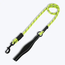 HUFT Classic Rope Leash For Dog - Neon Green - M - 5 ft