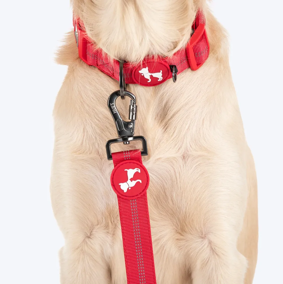 HUFT Comfort Plus Leash For Dog - Red