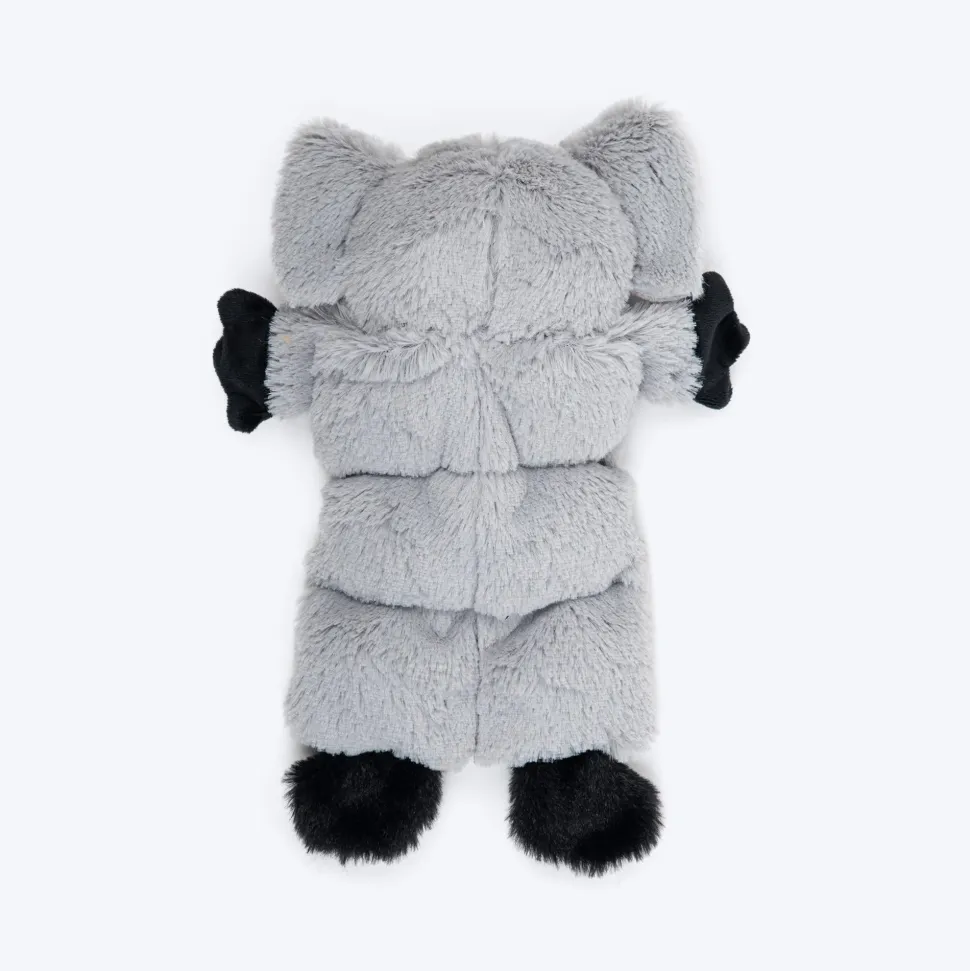 HUFT Cuddlephant Squeaky Plush Toy For Dog - Grey