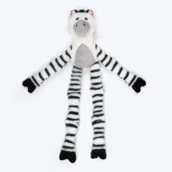 HUFT Debra The Zebra Squeaky Plush Toy For Dog - Multicolor