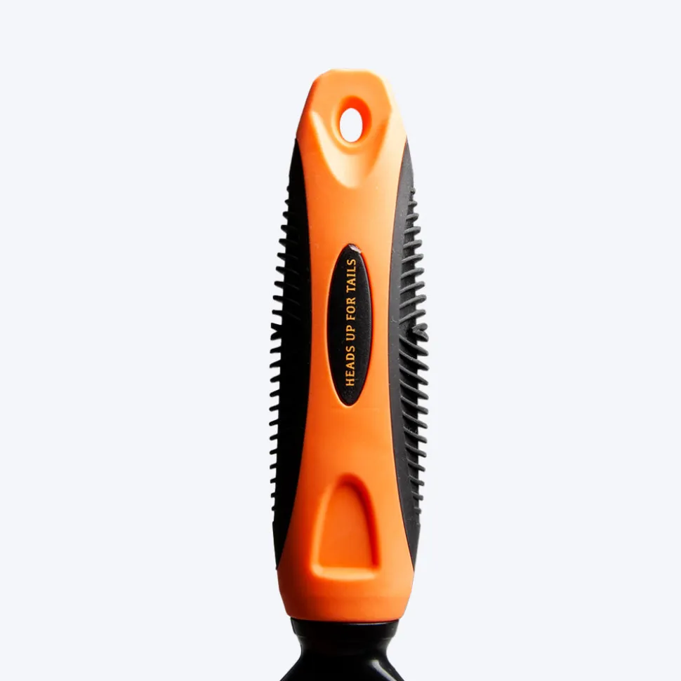 HUFT Deshedder with Rake for Dogs - Orange