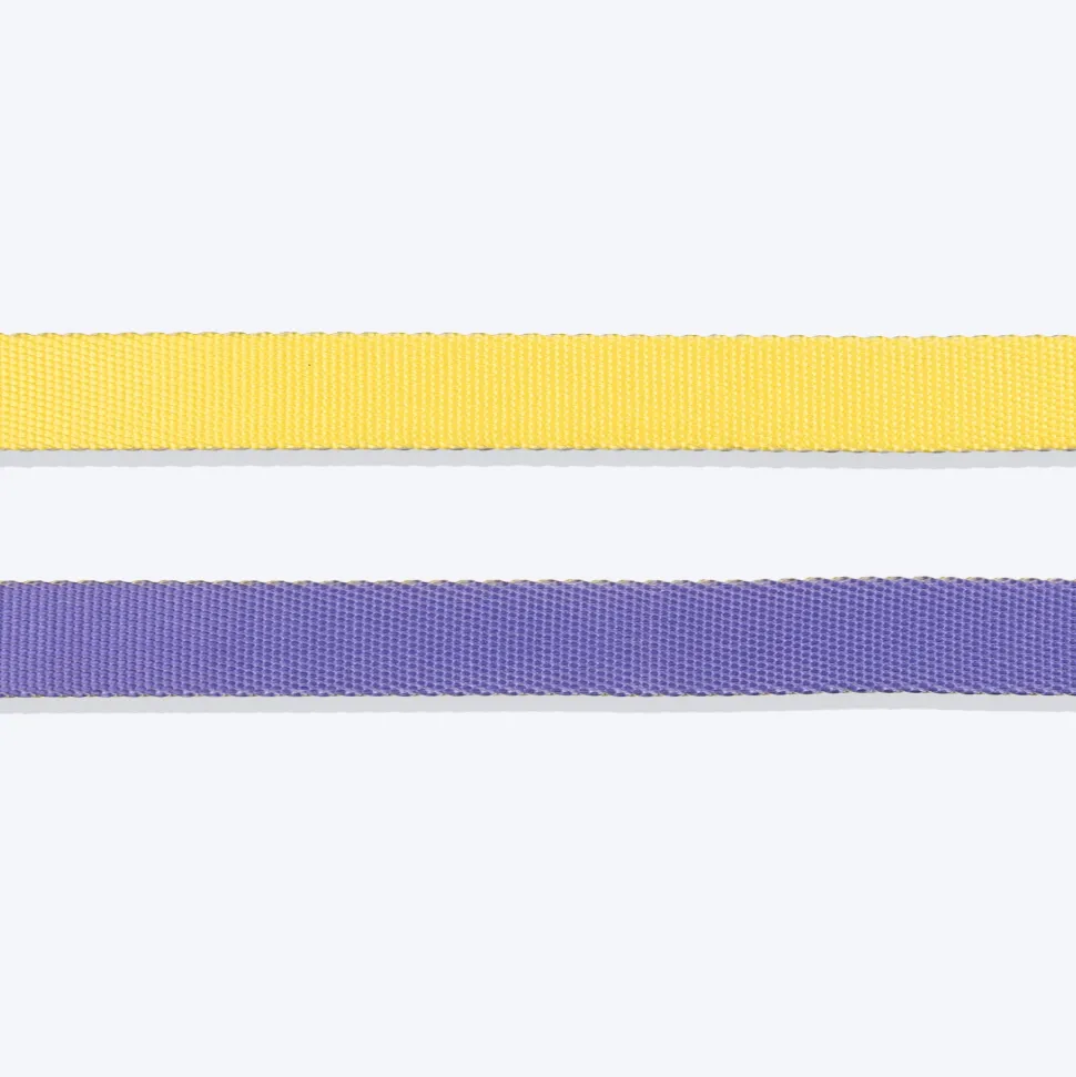 HUFT Dichromatic Leash For Dog - Yellow & Purple