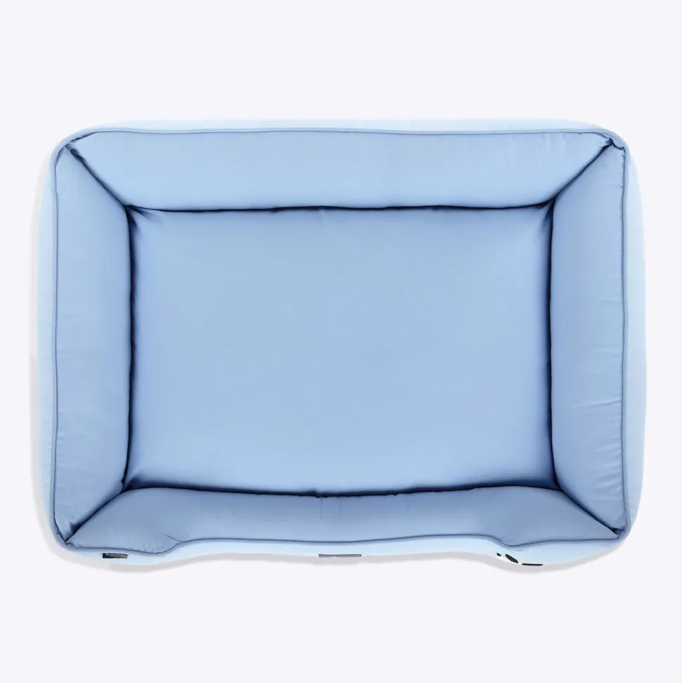 HUFT Doggie Classic Lounger Bed For Dog - Blue