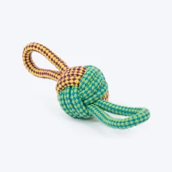 HUFT Double Grip Loop Rope Toy For Dog - Multicolor