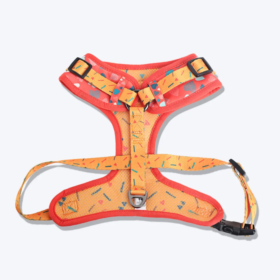 HUFT Endless Joy Printed Dog Harness
