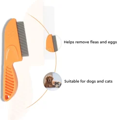 HUFT Flea Comb for Cats & Dogs