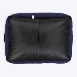 HUFT Giraffe Classic Lounger Bed For Dog - Grey & Navy