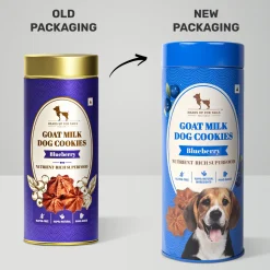HUFT Goat Milk Dog Cookies - Blueberry - 200 g