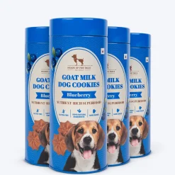 HUFT Goat Milk Dog Cookies - Blueberry - 200 g