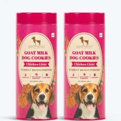 HUFT Goat Milk Dog Cookies - Chicken Liver - 200 g