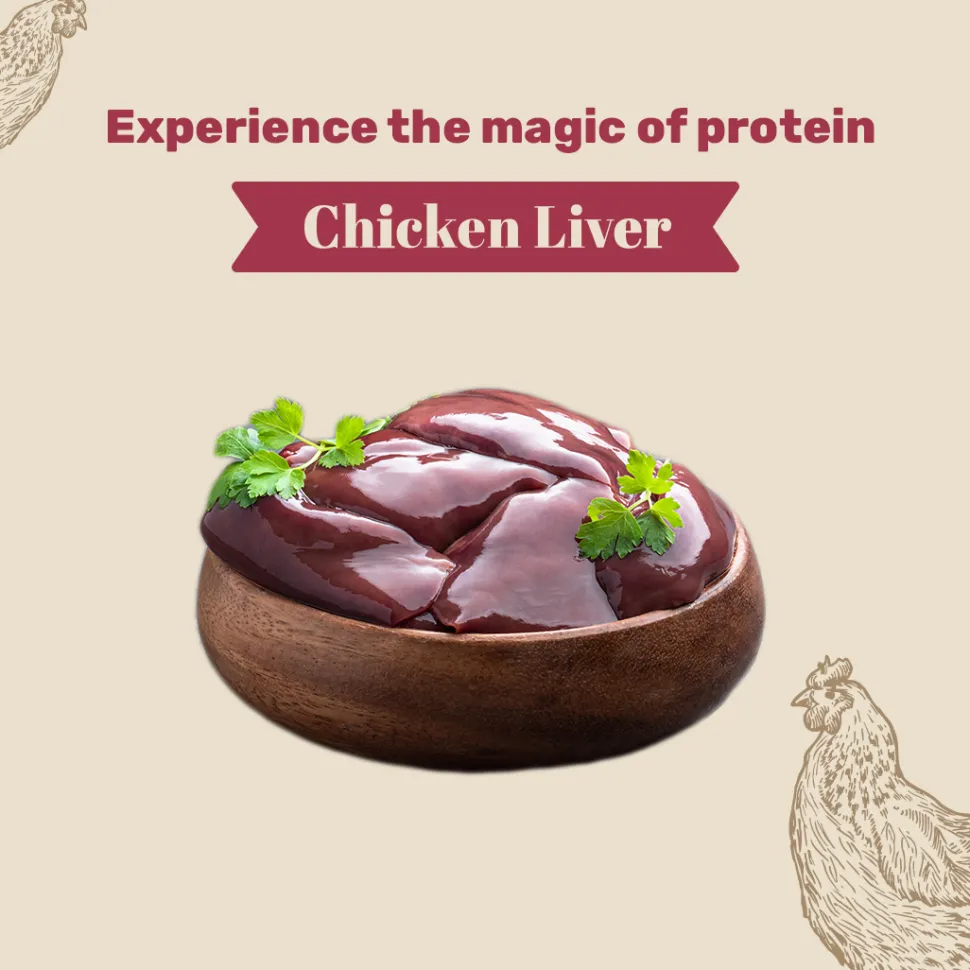 HUFT Goat Milk Dog Cookies - Chicken Liver - 200 g