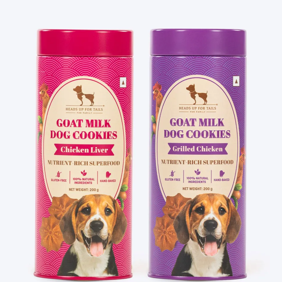 HUFT Goat Milk Dog Cookies - Grilled Chicken - 200 g