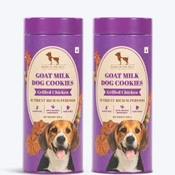 HUFT Goat Milk Dog Cookies - Grilled Chicken - 200 g