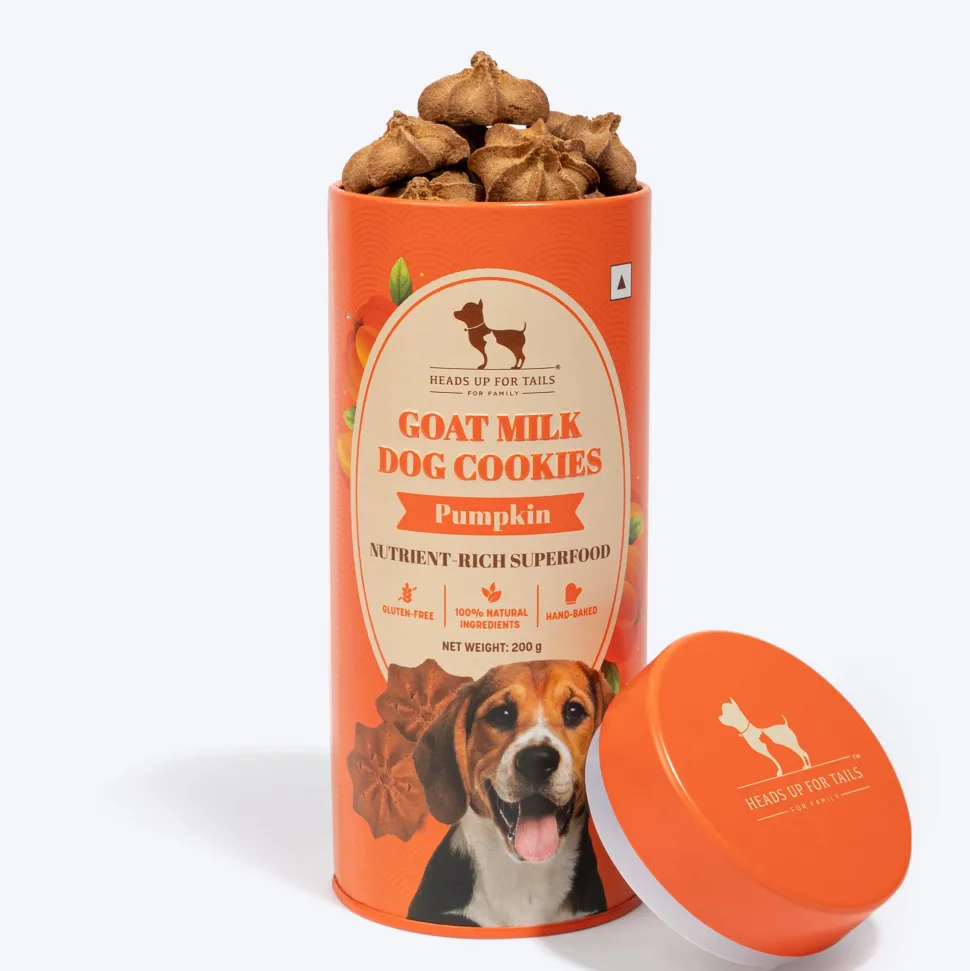 HUFT Goat Milk Dog Cookies - Pumpkin - 200 g