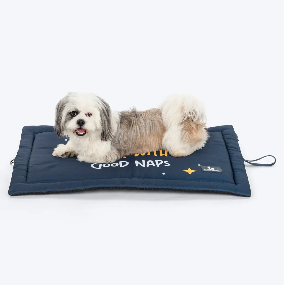 HUFT Good Naps Flat Mat For Dog & Cat - Blue