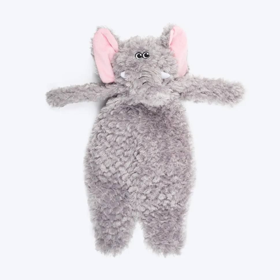 HUFT Goofy Elly Plush Toy For Dog - Grey
