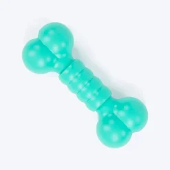 HUFT Happy Bone Chew Toy For Dog - Teal