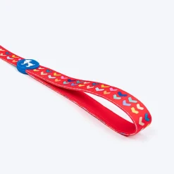 HUFT Heart to Heart Leash For Dog - Red