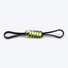 HUFT Infinity Pull Rope Toy For Dog - Black & Neon