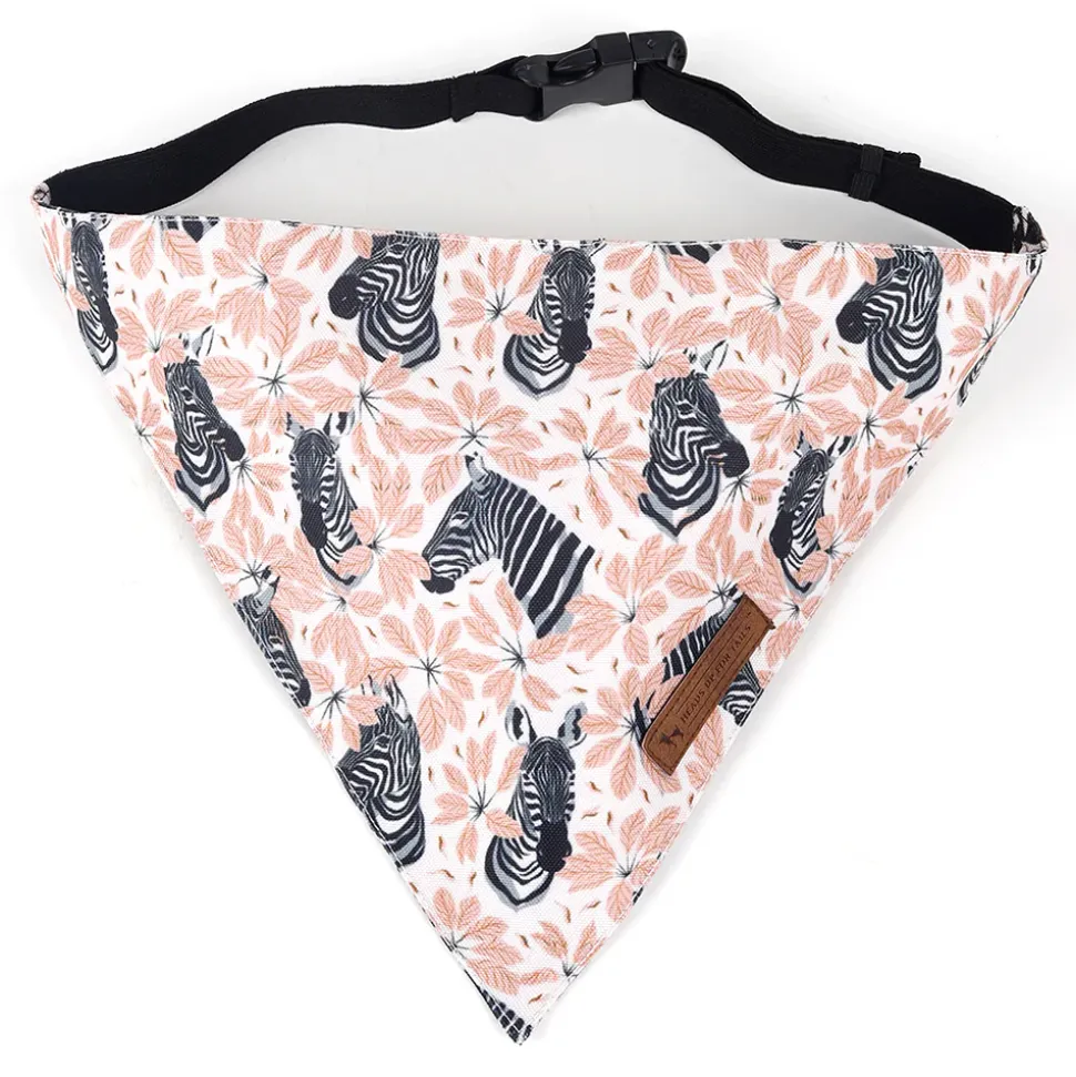 HUFT Jungle Collection Savanna's Dazzle Reversible Dog Bandana