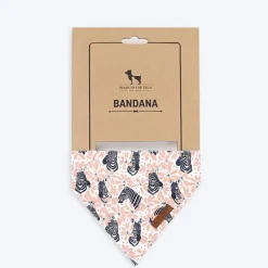HUFT Jungle Collection Savanna's Dazzle Reversible Dog Bandana