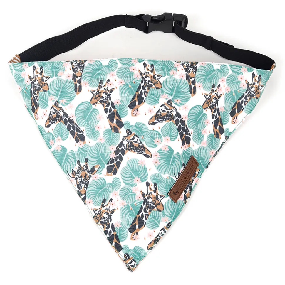 HUFT Jungle Collection Towering Grace Reversible Dog Bandana