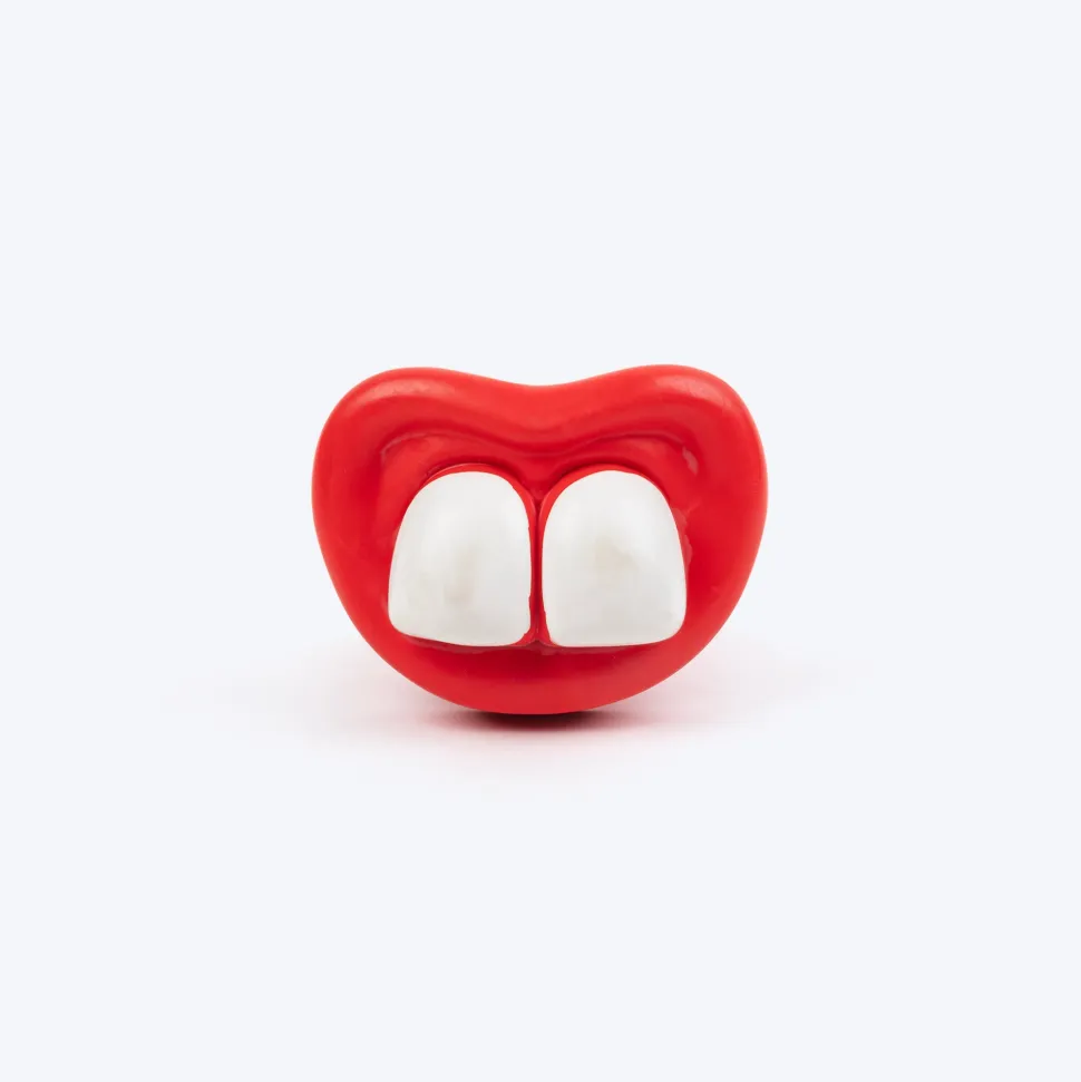 HUFT Loud Mouth Chew Toy For Dog - Red
