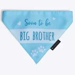 HUFT Made to Order Soon To Be Big Brother / Sister Printed Dog Bandana
