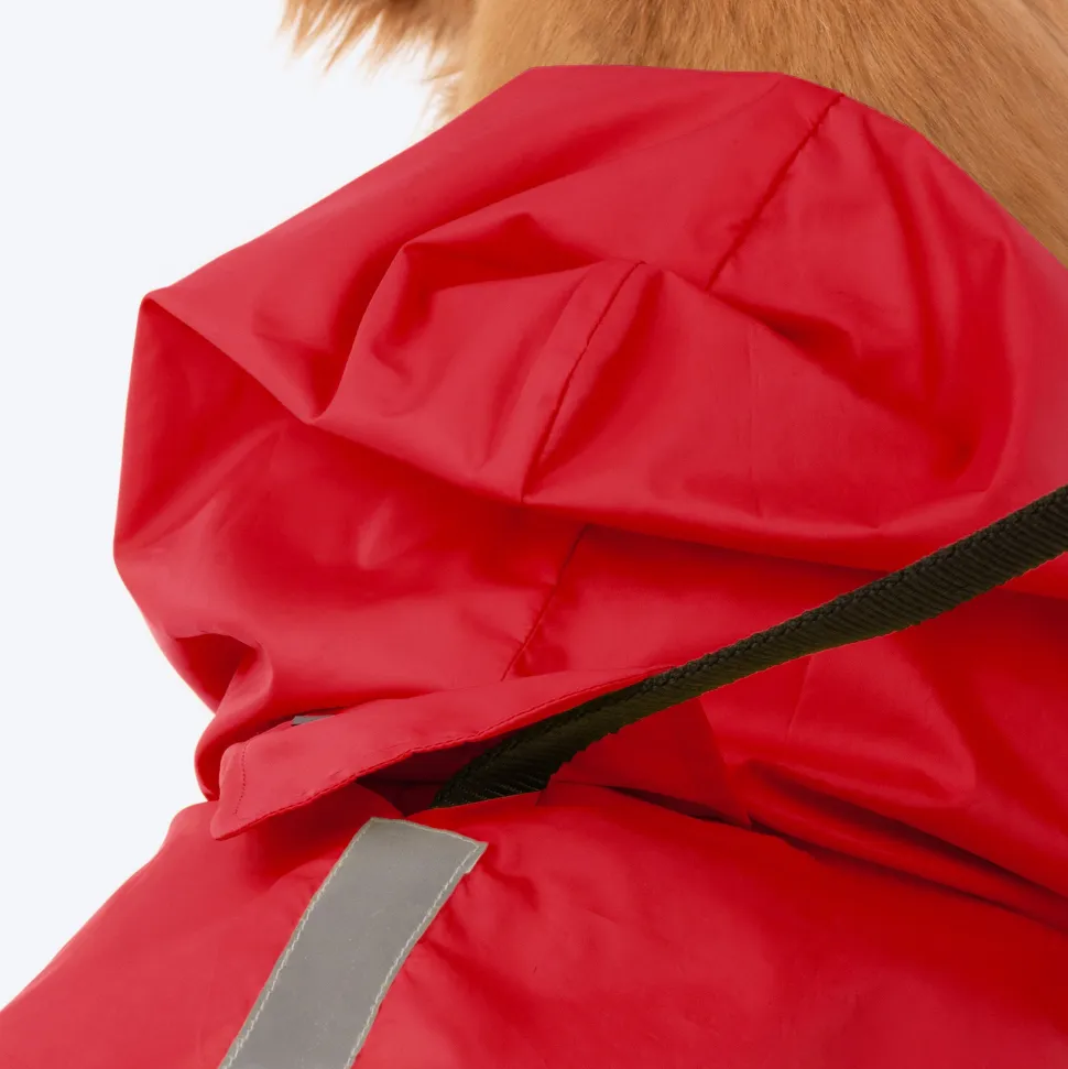HUFT Magical Mist Dog Raincoat - Red