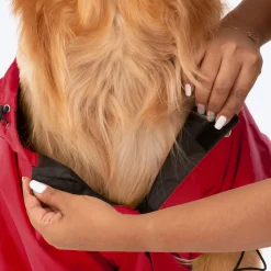 HUFT Magical Mist Dog Raincoat - Red