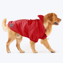 HUFT Magical Mist Dog Raincoat - Red