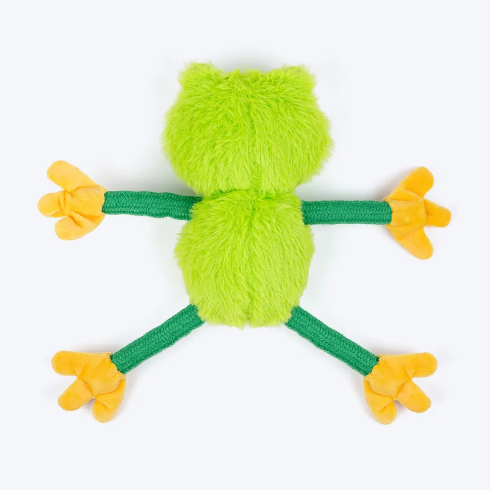 HUFT Mr Hopps Plush Toy For Dog - Green