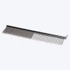 HUFT Narrow & Wide Tooth Stainless Steel Comb For Dogs & Cats