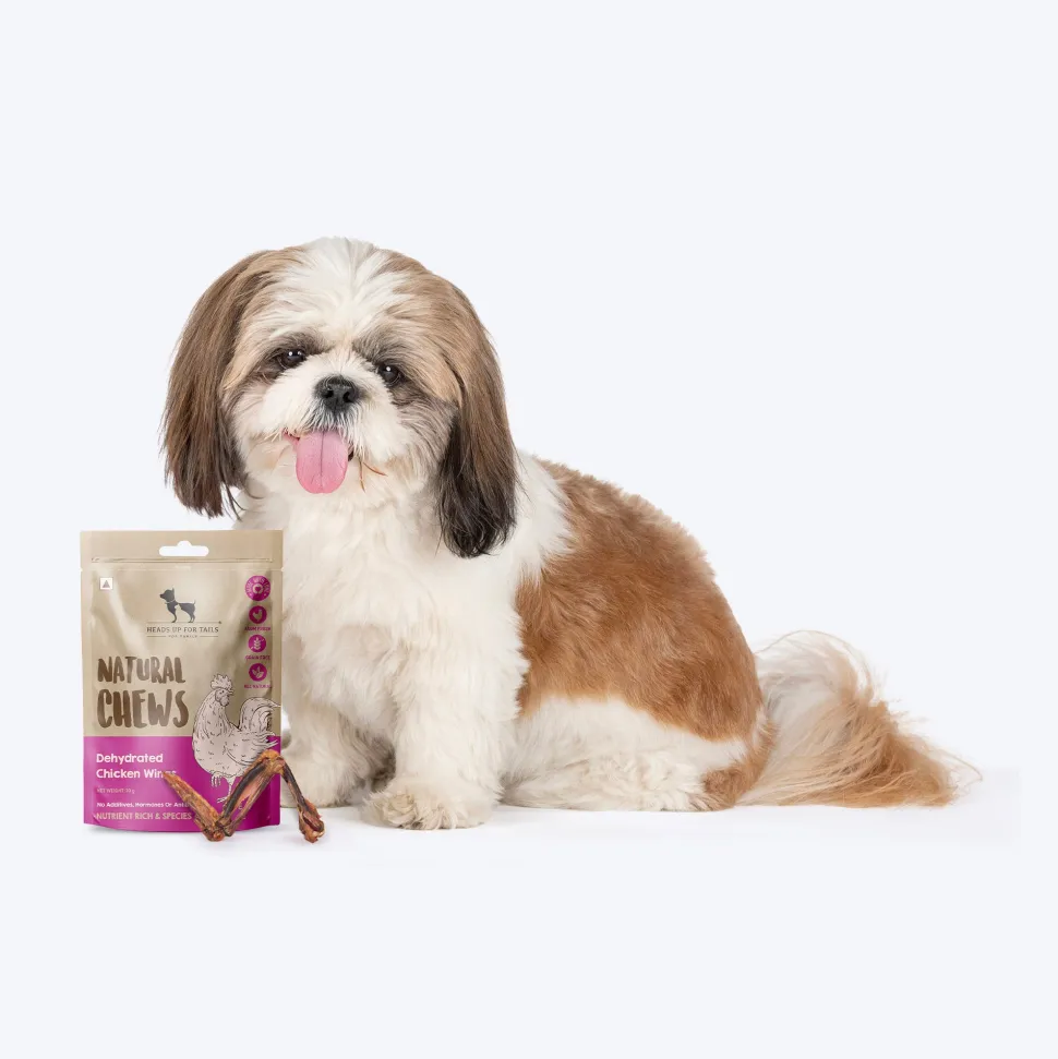 HUFT Natural Chews - Dehydrated Chicken Wings For Dog - 70g