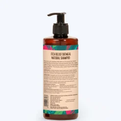 HUFT Natural Itch Relief Oatmeal Shampoo For Dog - Apple Cider Vinegar & Aloe Vera