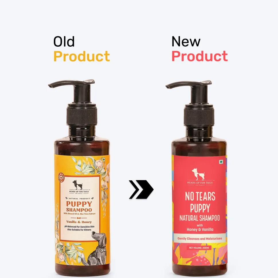 HUFT Natural Shampoo For Puppy - Vanilla & Honey