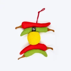 HUFT No-Nazar Crinkly Dog Toy - Multicolor