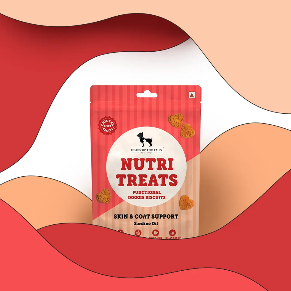 HUFT Nutri Treats For Dogs - Skin & Coat Support - 150 g