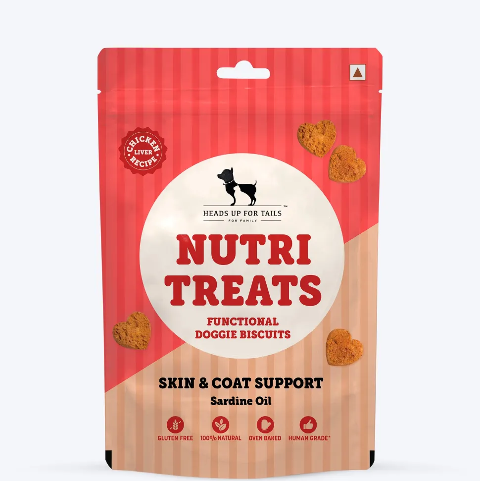 HUFT Nutri Treats For Dogs - Skin & Coat Support - 150 g
