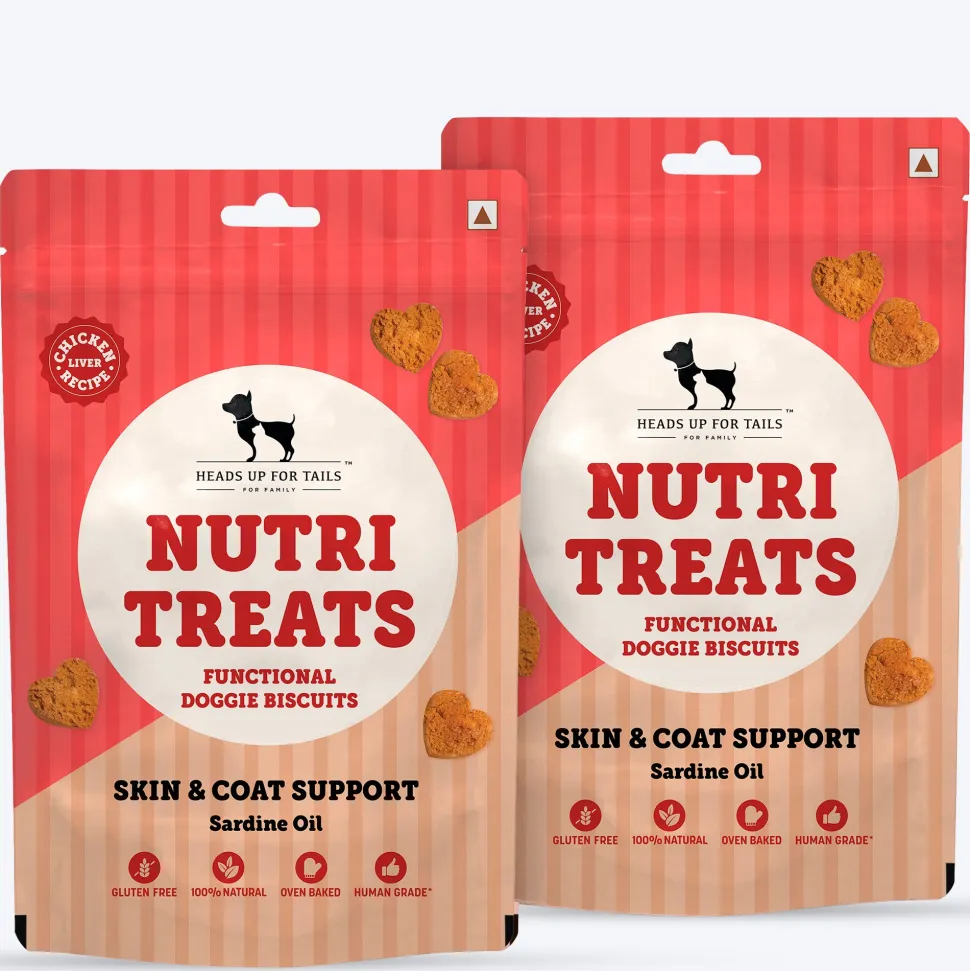 HUFT Nutri Treats For Dogs - Skin & Coat Support - 150 g