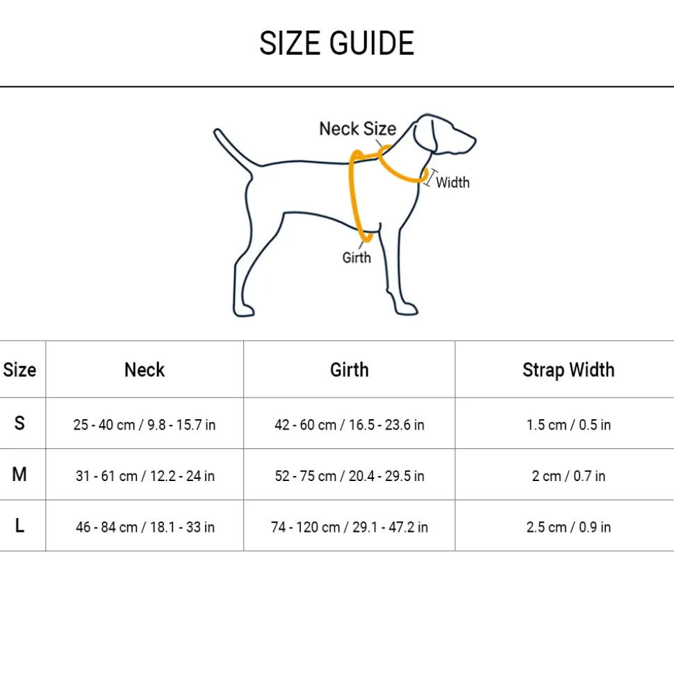 HUFT Nylon Chase the Rainbow Dog H Harness