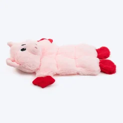 HUFT Oink-a-lot Squeaky Plush Toy For Dog - Pink