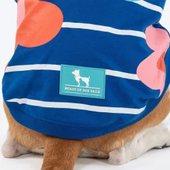 HUFT Petal Play T-Shirt For Dog - Blue