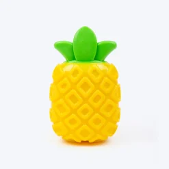 HUFT Pineapple Pop Chew Toy For Dog - Yellow